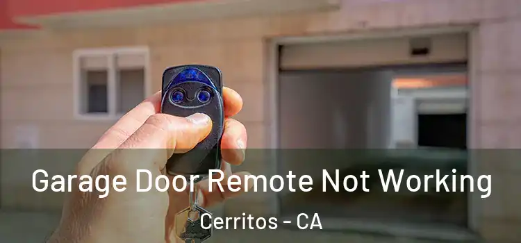  Garage Door Remote Not Working Cerritos - CA