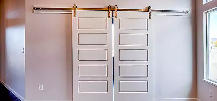 Glass Barn Door with Installation Hardware Kit Cerritos