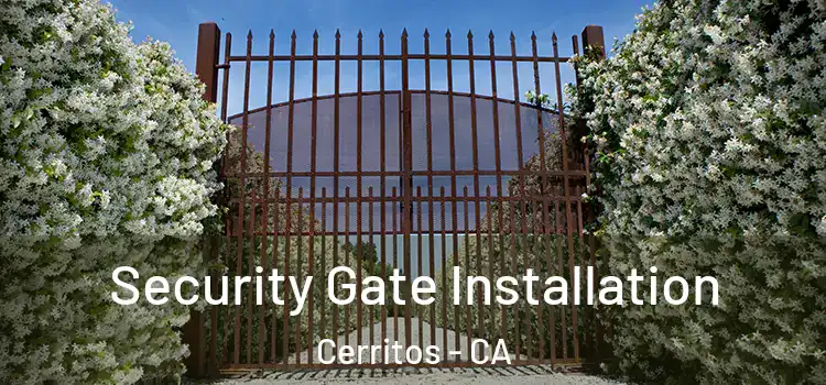 Security Gate Installation Cerritos - CA